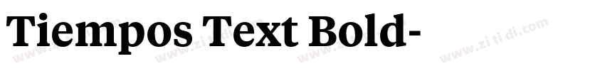 Tiempos Text Bold字体转换 Tiempos Text Bold字体转换